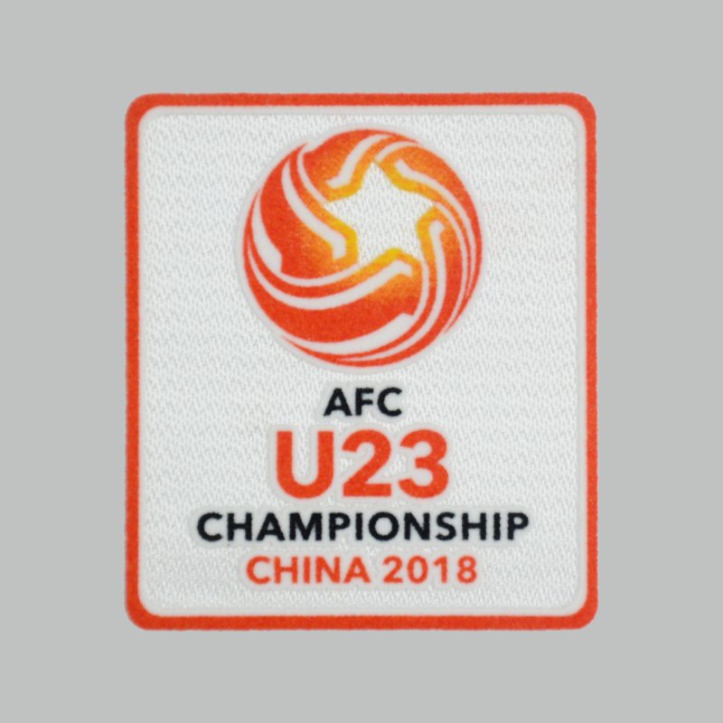 Junhin Hot fix flock patch for AFC championship team armband Heat Transfers image11
