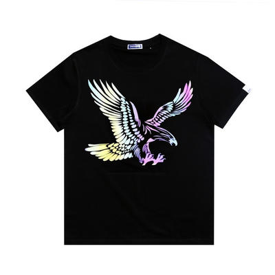 Custom wholesale t shirt eagle design heat transfer vinyl printing