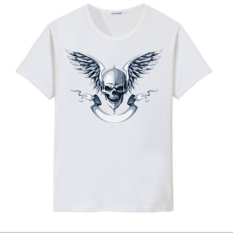 skull print t-shirt