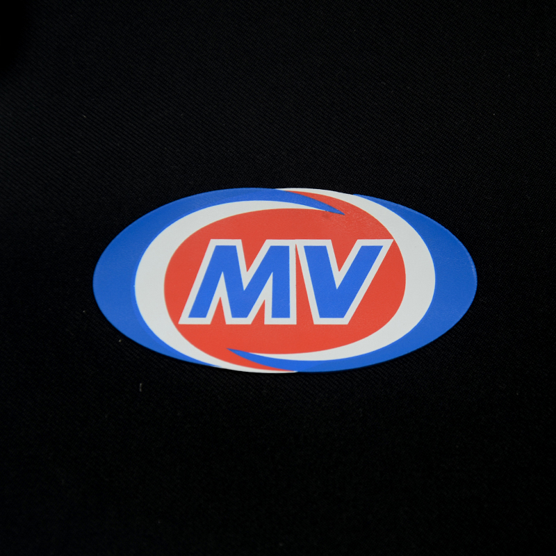 Custom oval logo badge 3D heat transfer label printing for clothing patterns design