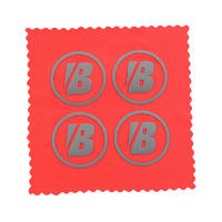 Custom badge letter design reflective heat transfer labels for clothing